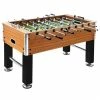 Football Table Steel 60 kg 140x74.5x87.5 cm Light Brown and Black -Sports Shop Football Table Steel 60 kg 140x74 5x87 5 cm Light Brown and Black 466370 0