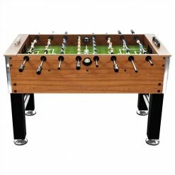 Football Table Steel 60 kg 140x74.5x87.5 cm Light Brown and Black -Sports Shop Football Table Steel 60 kg 140x74 5x87 5 cm Light Brown and Black 466370 3