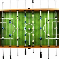 Football Table Steel 60 kg 140x74.5x87.5 cm Light Brown and Black -Sports Shop Football Table Steel 60 kg 140x74 5x87 5 cm Light Brown and Black 466370 5