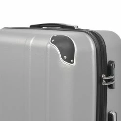 Four Piece Hardcase Trolley Set Silver -Sports Shop Four Piece Hardcase Trolley Set Silver 429092 3