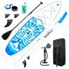 FunWater Cruise SUPFW02A Inflatable Stand Up Paddle Board 335x84x15cm Ultra-Light for All Levels with 10L Dry Bag Travel Backpack - Blue 1 FunWater Cruise SUPFW02A Inflatable Stand Up Paddle Board 335x84x15cm Ultra-Light for All Levels with 10L Dry Bag Travel Backpack - Blue -Sports Shop FunWater Cruise 335x84x15cm Inflatable SUP Board 500272 0