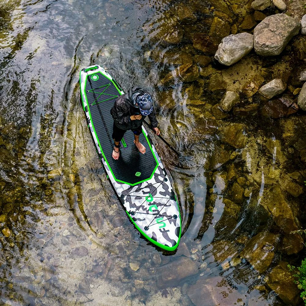 FunWater SUPFW10A HONOR Inflatable Stand Up Paddle Board 10.8'' Long 33' Wide 6' Thick 8 FunWater SUPFW10A HONOR Inflatable Stand Up Paddle Board 10.8'' Long 33' Wide 6' Thick - Image 6