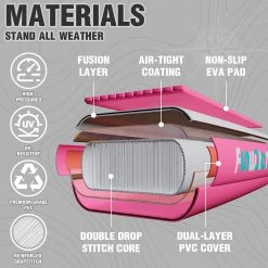 FunWater SUPFW11F Inflatable Stand Up Paddle Board 11'' Long 32" Wide 6" Thick -Sports Shop FunWater SUPFW11F Inflatable Stand Up Paddle Board 507210 5