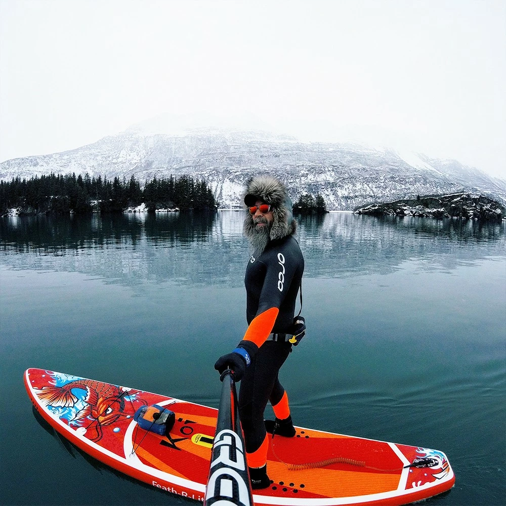 Funwater Racing Roard KOI 350x84x15cm Inflatable Stand Up Paddling Board Maximum Load 150kg with Accessories 5 Funwater Racing Roard KOI 350x84x15cm Inflatable Stand Up Paddling Board Maximum Load 150kg with Accessories - Image 3