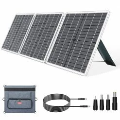 GOFORT 60W 18V Portable Solar Panel Foldable Solar Charger with USB Outputs
