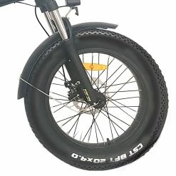 GOGOBEST GF300 Electric Folding Bike Moped Bicycle 1000W Brushless Motor 48V 12.5Ah Battery 25km/h Max Speed - Black -Sports Shop GOGOBEST GF300 Electric Folding Bike Moped Bicycle Black 500617 2