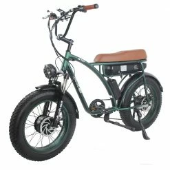 GOGOBEST GF750 Electric Bicycle 1000W*2 Dual Motors 50Km/h Max Speed 48V 17.5Ah Battery 20*4.0 Inch Fat Tire Shimano 7-Speed Gear with USB Phone Charging 200KG Max Load - Army Green 11 GOGOBEST GF750 Electric Bicycle 1000W*2 Dual Motors 50Km/h Max Speed 48V 17.5Ah Battery 20*4.0 Inch Fat Tire Shimano 7-Speed Gear with USB Phone Charging 200KG Max Load - Army Green -Sports Shop GOGOBEST GF750 Electric Bicycle 1000W 2 Dual Motors Army Green 517424 3