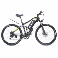 GUNAI M60 500W 48V 15Ah 27*1.95'' Electric Bicycle 35km/h Max Speed 35-45km Mileage Range 120kg Max Load - Black