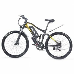 GUNAI M60 500W 48V 15Ah 27*1.95'' Electric Bicycle 35km/h Max Speed 35-45km Mileage Range 120kg Max Load - Black 9 GUNAI M60 500W 48V 15Ah 27*1.95'' Electric Bicycle 35km/h Max Speed 35-45km Mileage Range 120kg Max Load - Black -Sports Shop GUNAI M60 500W 48V 15Ah 27 1 95 Electric Bicycle Black 498579 3
