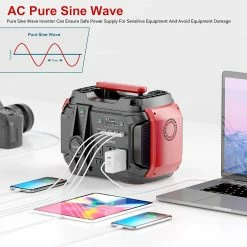 Gofort A501 500W Portable Power Station, 540Wh/150000mAh Solar Generator, 60W PD Quick Charge, 110V Pure Sine Wave - US Plug 13 Gofort A501 500W Portable Power Station, 540Wh/150000mAh Solar Generator, 60W PD Quick Charge, 110V Pure Sine Wave - US Plug -Sports Shop Gofort A501 500W Portable Power Station US Plug 515665 5