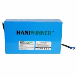 HANIWINNER HA201 Electric Bike Rechargeable Lithium Battery 48V 20AH 960W with Charger - Blue