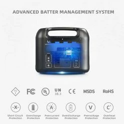 HEADWOLF D500 500Wh 162000mAh Portable Power Station for Outdoor Camping Travel Hunting RV CPAP Home Emergency 12 HEADWOLF D500 500Wh 162000mAh Portable Power Station for Outdoor Camping Travel Hunting RV CPAP Home Emergency -Sports Shop HEADWOLF D500 500Wh Portable Power Station 499856 4