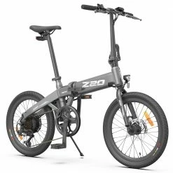 HIMO Z20 Max Electric Bicycle 250W Motor 20 Inches 36V 10Ah Battery 80KM Range Up to 25Km/h with E-assist Mode All-weather Tires - Gray -Sports Shop HIMO Z20 Max Electric Bicycle 250W Motor Up to 25Km h 20 Inches Gray 494887 1