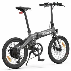 HIMO Z20 Max Electric Bicycle 250W Motor 20 Inches 36V 10Ah Battery 80KM Range Up to 25Km/h with E-assist Mode All-weather Tires - Gray -Sports Shop HIMO Z20 Max Electric Bicycle 250W Motor Up to 25Km h 20 Inches Gray 494887 2