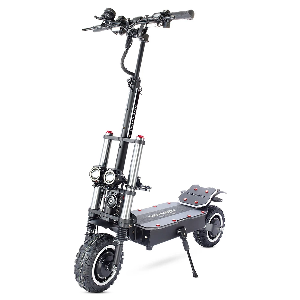Halo Knight T107 Pro Electric Scooter 11 Inch Off-road Tire 3000W*2 Dual Motor 95km/h Max Speed 60V 38.4Ah Battery 80km Max Rnage 3 Halo Knight T107 Pro Electric Scooter 11 Inch Off-road Tire 3000W*2 Dual Motor 95km/h Max Speed 60V 38.4Ah Battery 80km Max Rnage