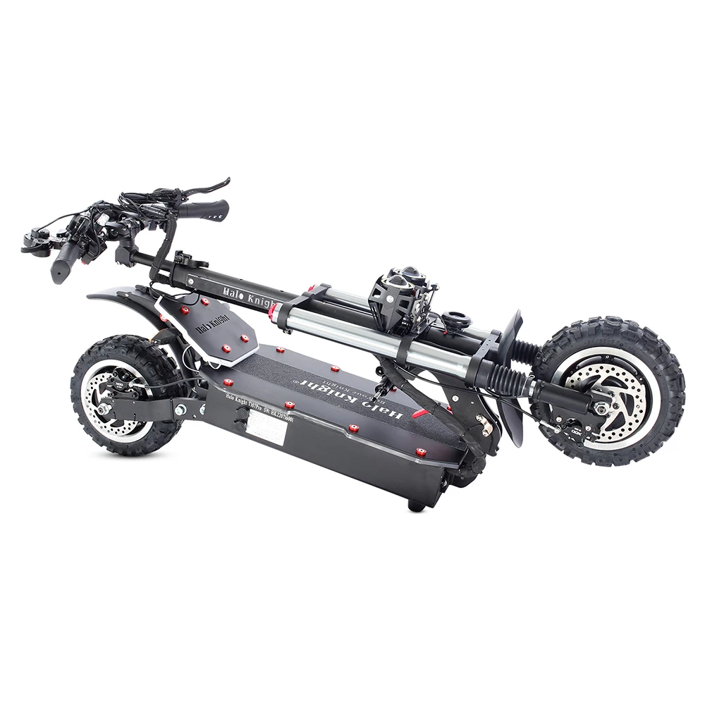 Halo Knight T107 Pro Electric Scooter 11 Inch Off-road Tire 3000W*2 Dual Motor 95km/h Max Speed 60V 38.4Ah Battery 80km Max Rnage 8 Halo Knight T107 Pro Electric Scooter 11 Inch Off-road Tire 3000W*2 Dual Motor 95km/h Max Speed 60V 38.4Ah Battery 80km Max Rnage - Image 6