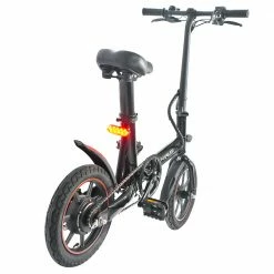 Happyrun HR-X40 Lightweight Electric Bike 350W Motor 36V 6Ah Battery 14'' Road Tires 25km Range 25km/h Max Speed Black -Sports Shop Happyrun HR X40 Lightweight Electric Folding Bike 350W Motor 506524 2