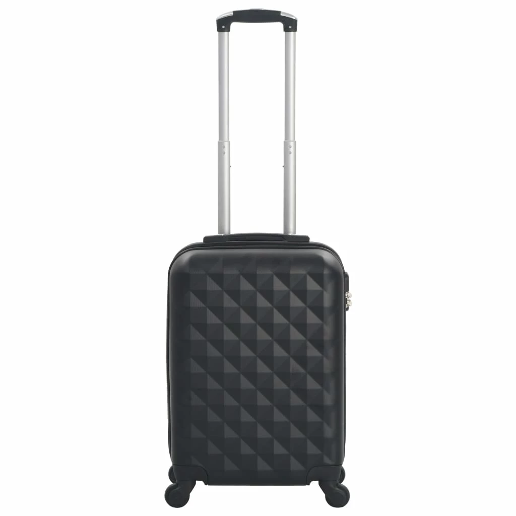 Hardcase Trolley Black ABS 4 Hardcase Trolley Black ABS - Image 2