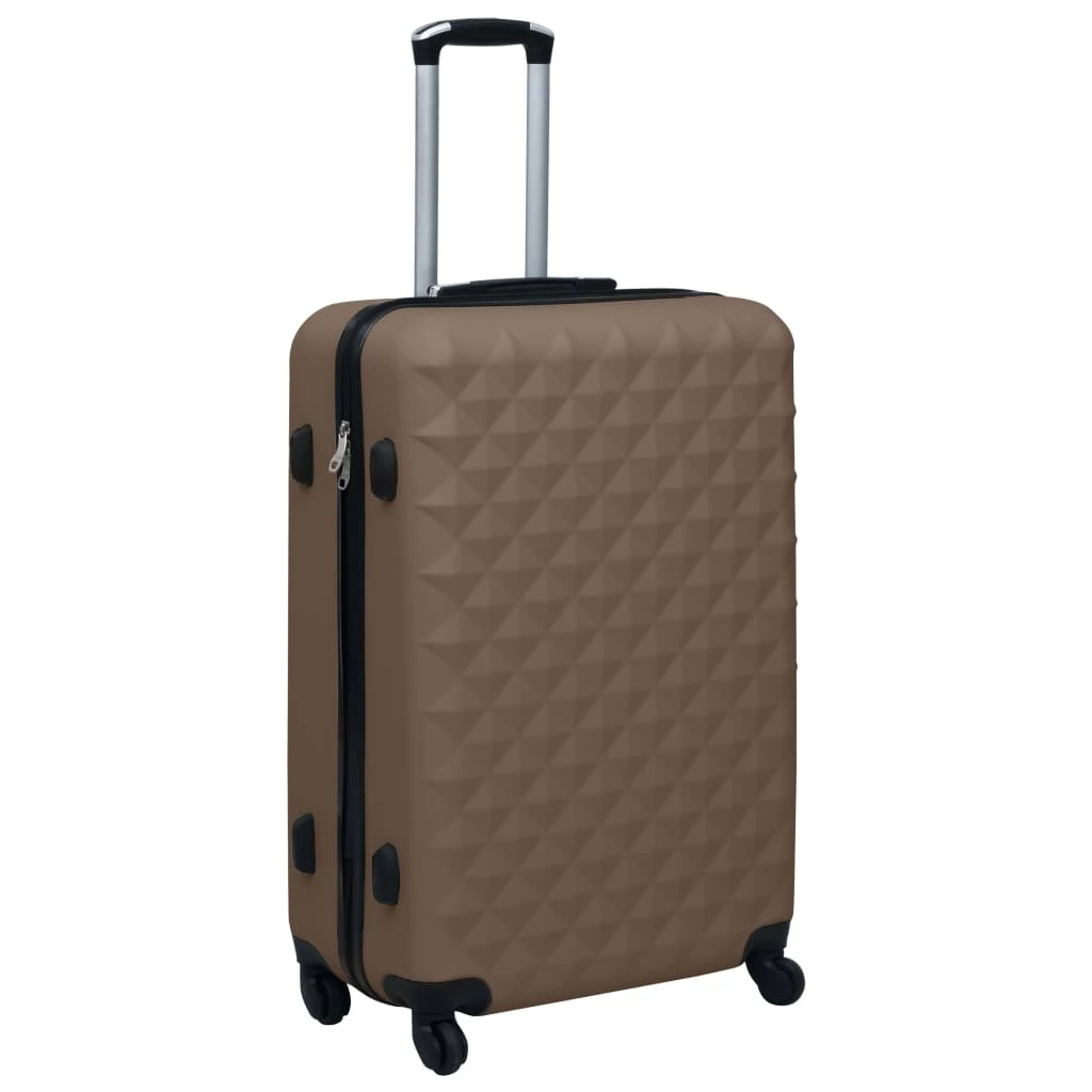 Hardcase Trolley Brown ABS 3 Hardcase Trolley Brown ABS