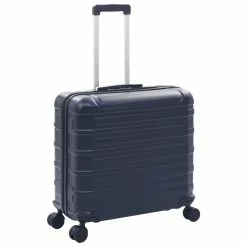 Hardcase Trolley Set 2 pcs Navy ABS -Sports Shop Hardcase Trolley Set 2 pcs Navy ABS 429103 2