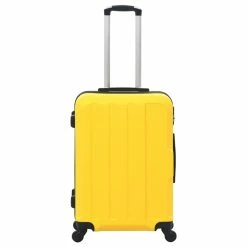 Hardcase Trolley Set 3 pcs Yellow ABS -Sports Shop Hardcase Trolley Set 3 pcs Yellow ABS 428581 2