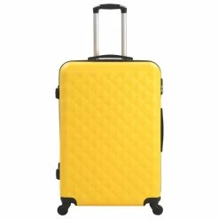Hardcase Trolley Set 3 pcs Yellow ABS -Sports Shop Hardcase Trolley Set 3 pcs Yellow ABS 429106 2