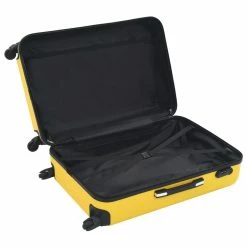 Hardcase Trolley Set 3 pcs Yellow ABS -Sports Shop Hardcase Trolley Set 3 pcs Yellow ABS 429106 5