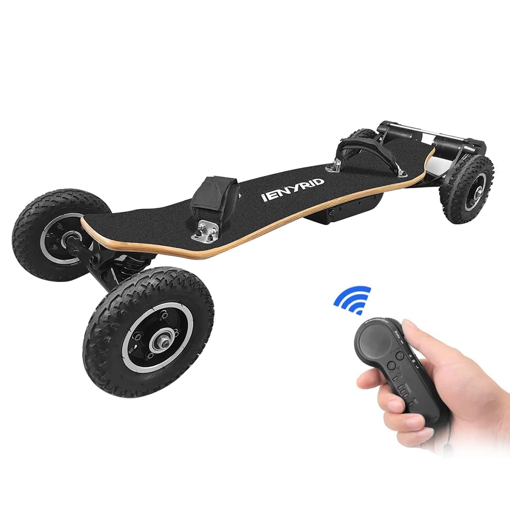 IENYRID YF001 Electric Skateboard for Adults 8 Inch Off Road Tire 1650W*2 Dual Motors 40Km/h Top Speed 36V 10Ah Battery for 20KM Mileage 150KG Load Wireless Remotre Control 3 IENYRID YF001 Electric Skateboard for Adults 8 Inch Off Road Tire 1650W*2 Dual Motors 40Km/h Top Speed 36V 10Ah Battery for 20KM Mileage 150KG Load Wireless Remotre Control