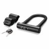 INBIKE UL319A Bike U Lock Anti Theft Bike Lock Heavy Duty Anti-shear Lock and Mounting Bracket with Keys