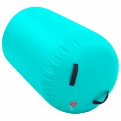 Inflatable Gymnastic Roll with Pump 100x60 cm PVC Green 11 Inflatable Gymnastic Roll with Pump 100x60 cm PVC Green -Sports Shop Inflatable Gymnastic Roll with Pump 100x60 cm PVC Green 432650 3