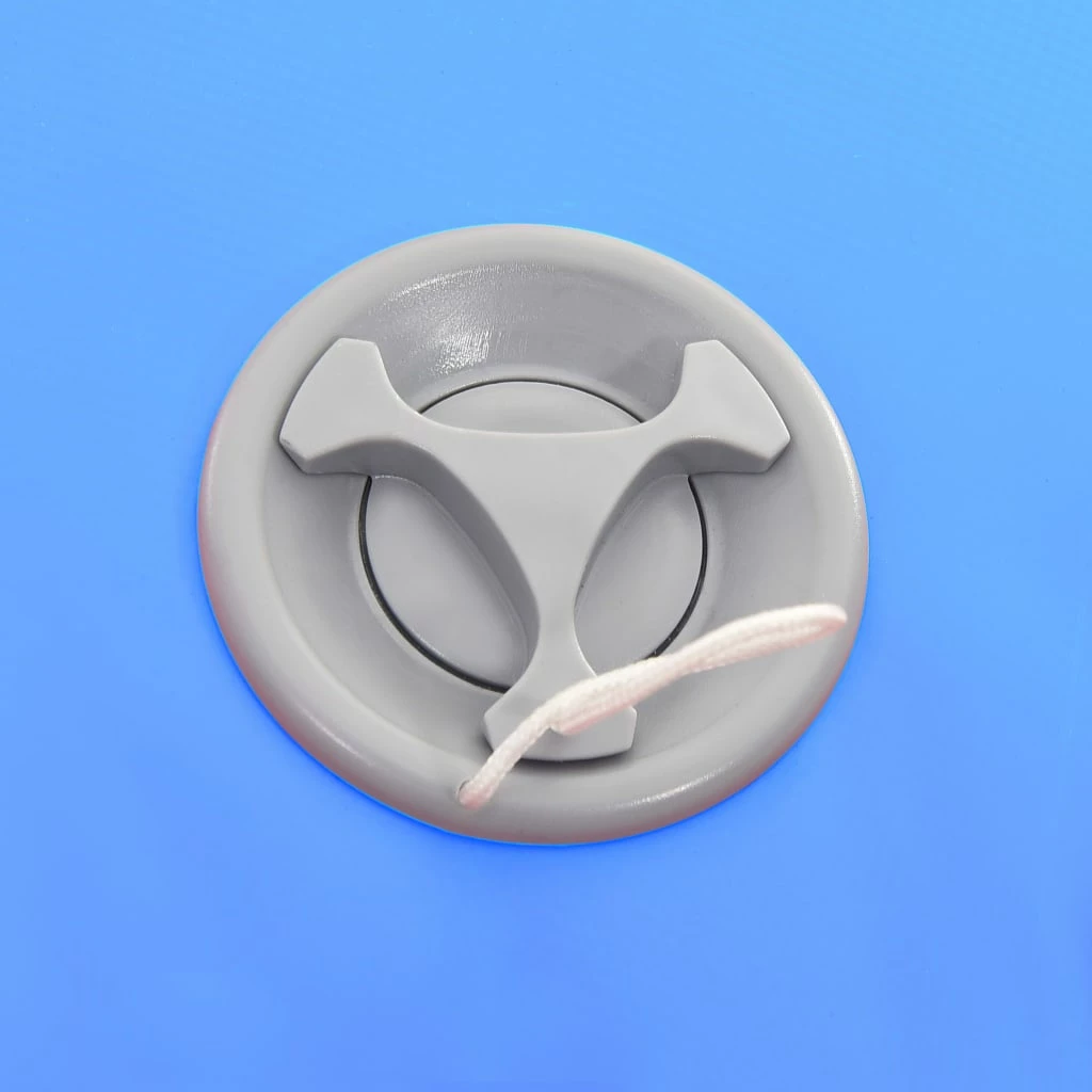 Inflatable Gymnastic Roll with Pump 120x75 cm PVC Blue 4 Inflatable Gymnastic Roll with Pump 120x75 cm PVC Blue - Image 2