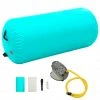 Inflatable Gymnastic Roll with Pump 120x75 cm PVC Green -Sports Shop Inflatable Gymnastic Roll with Pump 120x75 cm PVC Green 432997 0