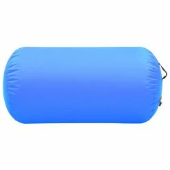 Inflatable Gymnastic Roll with Pump 120x90 cm PVC Blue -Sports Shop Inflatable Gymnastic Roll with Pump 120x90 cm PVC Blue 432651 2