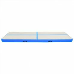 Inflatable Gymnastics Mat with Pump 400x100x15 cm PVC Blue -Sports Shop Inflatable Gymnastics Mat with Pump 400x100x15 cm PVC Blue 488499 3