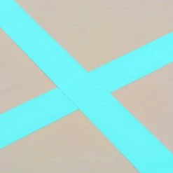 Inflatable Gymnastics Mat with Pump 500x100x10 cm PVC Green -Sports Shop Inflatable Gymnastics Mat with Pump 500x100x10 cm PVC Green 428401 2