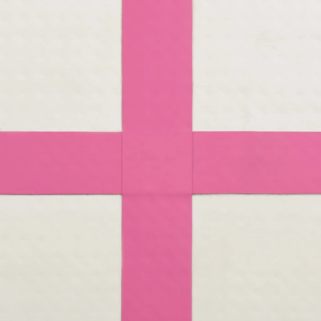Inflatable Gymnastics Mat with Pump 500x100x20 cm PVC Pink 4 Inflatable Gymnastics Mat with Pump 500x100x20 cm PVC Pink - Image 2