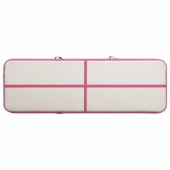 Inflatable Gymnastics Mat with Pump 500x100x20 cm PVC Pink 12 Inflatable Gymnastics Mat with Pump 500x100x20 cm PVC Pink -Sports Shop Inflatable Gymnastics Mat with Pump 500x100x20 cm PVC Pink 432592 4