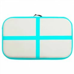 Inflatable Gymnastics Mat with Pump 60x100x15 cm PVC Green -Sports Shop Inflatable Gymnastics Mat with Pump 60x100x15 cm PVC Green 435536 4