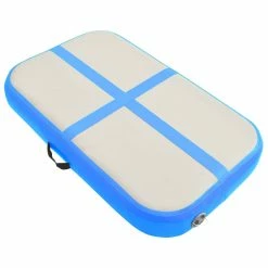 Inflatable Gymnastics Mat with Pump 60x100x20 cm PVC Blue -Sports Shop Inflatable Gymnastics Mat with Pump 60x100x20 cm PVC Blue 428407 2