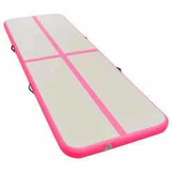 Inflatable Gymnastics Mat with Pump 700x100x10 cm PVC Pink -Sports Shop Inflatable Gymnastics Mat with Pump 700x100x10 cm PVC Pink 428403 3