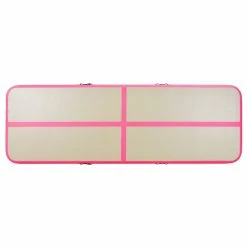 Inflatable Gymnastics Mat with Pump 700x100x10 cm PVC Pink -Sports Shop Inflatable Gymnastics Mat with Pump 700x100x10 cm PVC Pink 428403 5