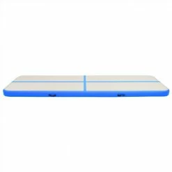 Inflatable Gymnastics Mat with Pump 700x100x15 cm PVC Blue -Sports Shop Inflatable Gymnastics Mat with Pump 700x100x15 cm PVC Blue 490095 3