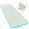 Inflatable Gymnastics Mat with Pump 800x100x10 cm PVC Green -Sports Shop Inflatable Gymnastics Mat with Pump 800x100x10 cm PVC Green 432639 0