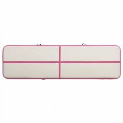 Inflatable Gymnastics Mat with Pump 800x100x20 cm PVC Pink -Sports Shop Inflatable Gymnastics Mat with Pump 800x100x20 cm PVC Pink 492417 4