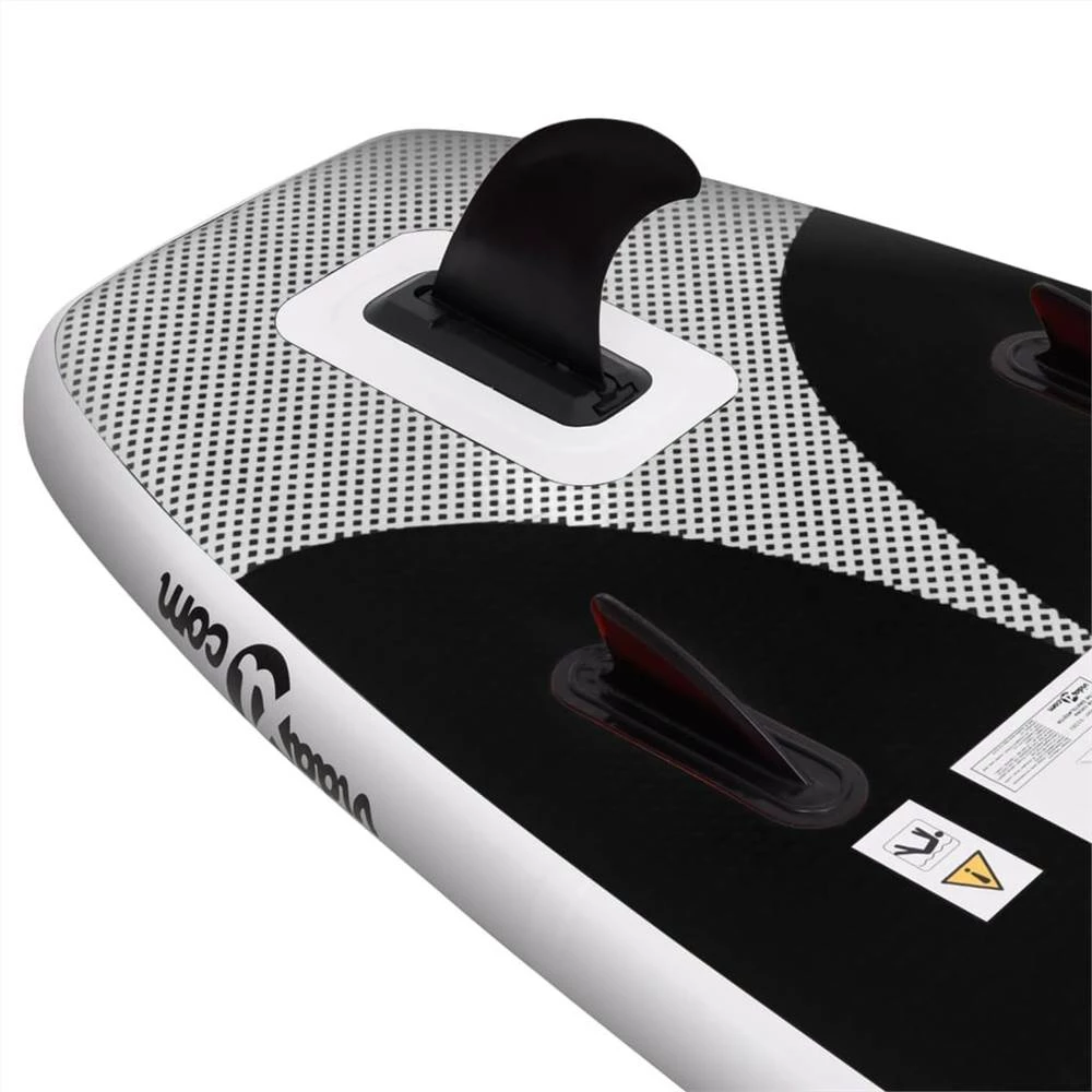 Inflatable Stand Up Paddle Board Set Black 360x81x10 cm 7 Inflatable Stand Up Paddle Board Set Black 360x81x10 cm - Image 5