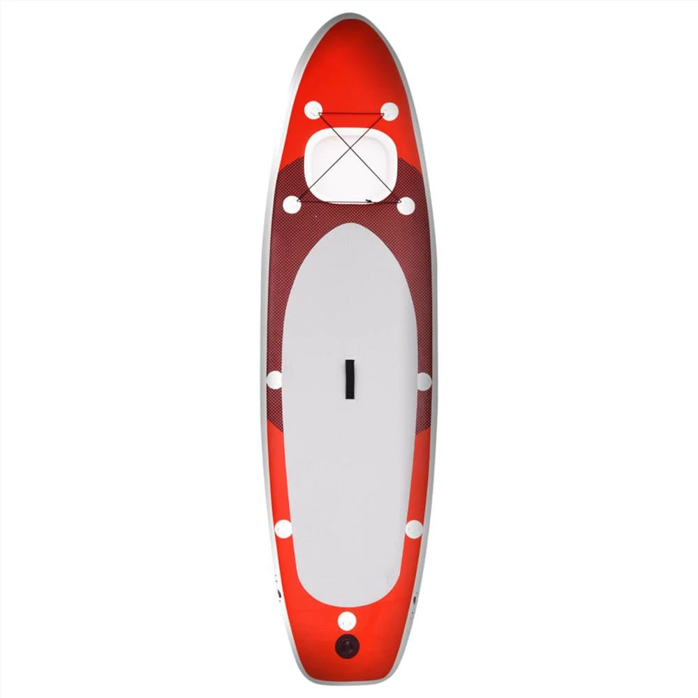 Inflatable Stand Up Paddle Board Set Red 300x76x10 cm 4 Inflatable Stand Up Paddle Board Set Red 300x76x10 cm - Image 2
