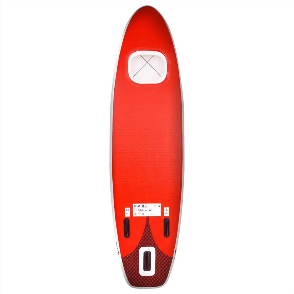Inflatable Stand Up Paddle Board Set Red 300x76x10 cm 5 Inflatable Stand Up Paddle Board Set Red 300x76x10 cm - Image 3