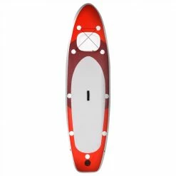 Inflatable Stand Up Paddle Board Set Red 330x76x10 cm -Sports Shop Inflatable Stand Up Paddle Board Set Red 330x76x10 cm 504359 2