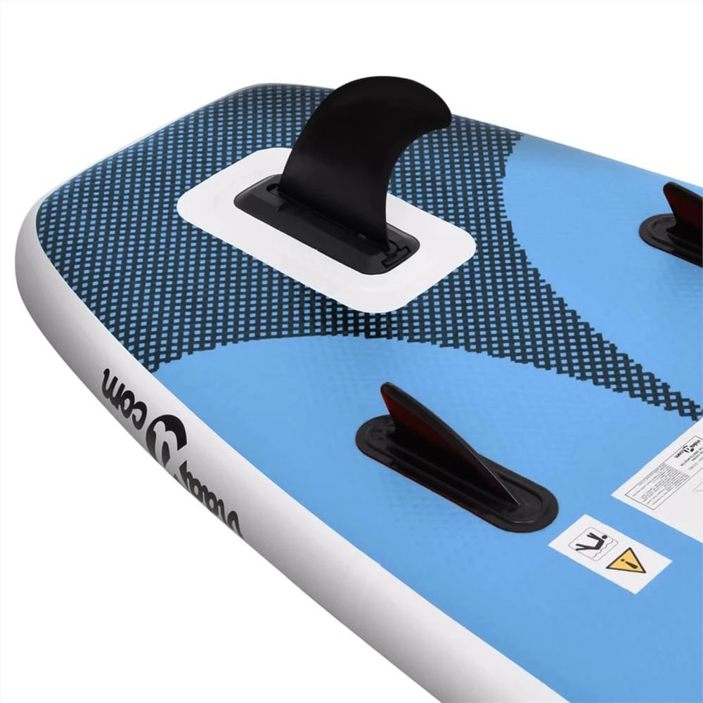 Inflatable Stand Up Paddle Board Set Sea Blue 330x76x10 cm 7 Inflatable Stand Up Paddle Board Set Sea Blue 330x76x10 cm - Image 5