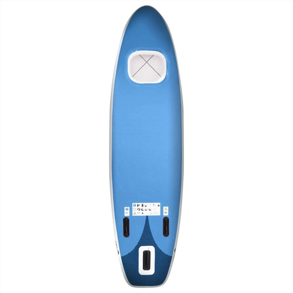 Inflatable Stand Up Paddle Board Set Sea Blue 360x81x10 cm 5 Inflatable Stand Up Paddle Board Set Sea Blue 360x81x10 cm - Image 3